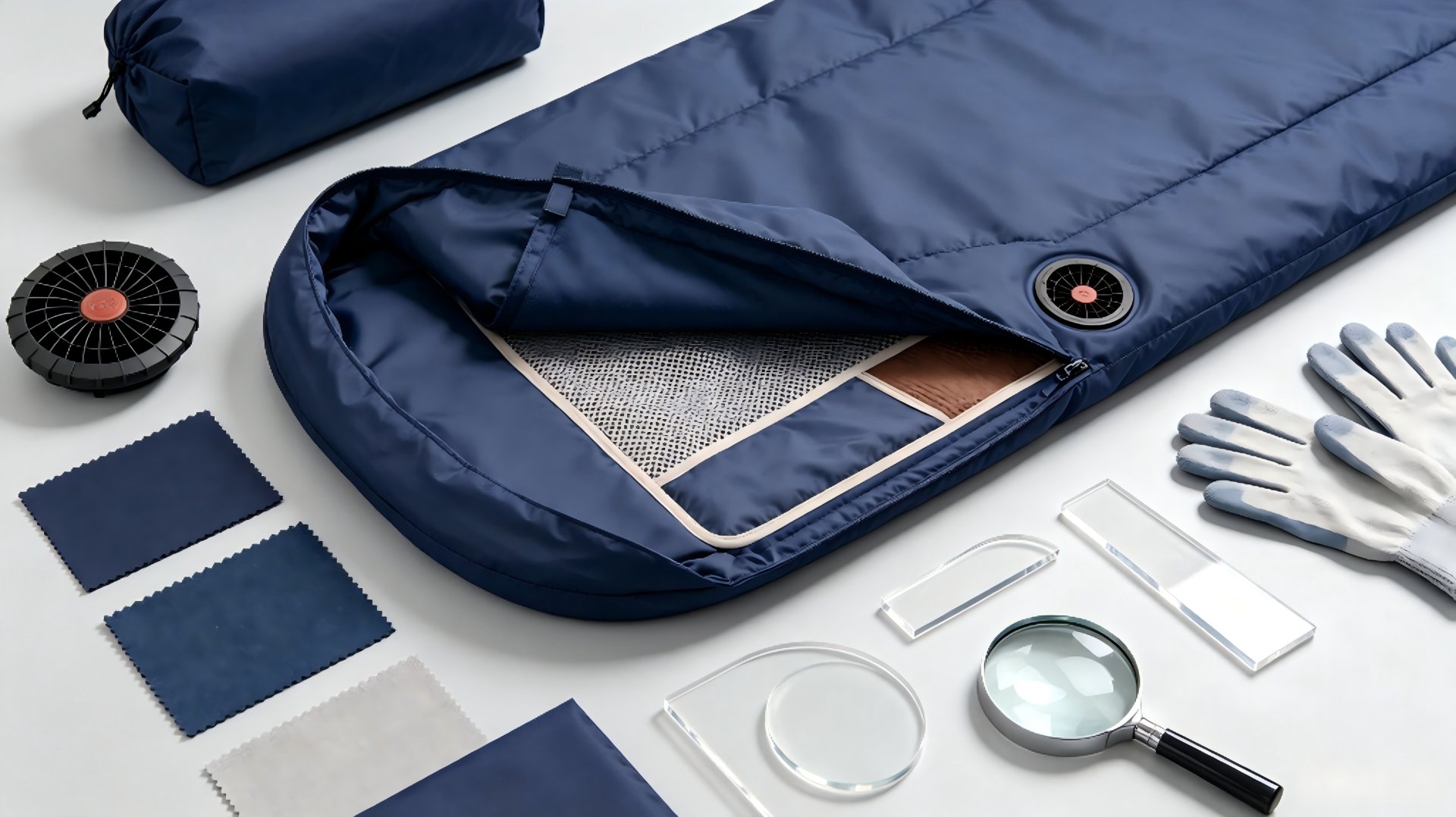 Custom material selection and swatches