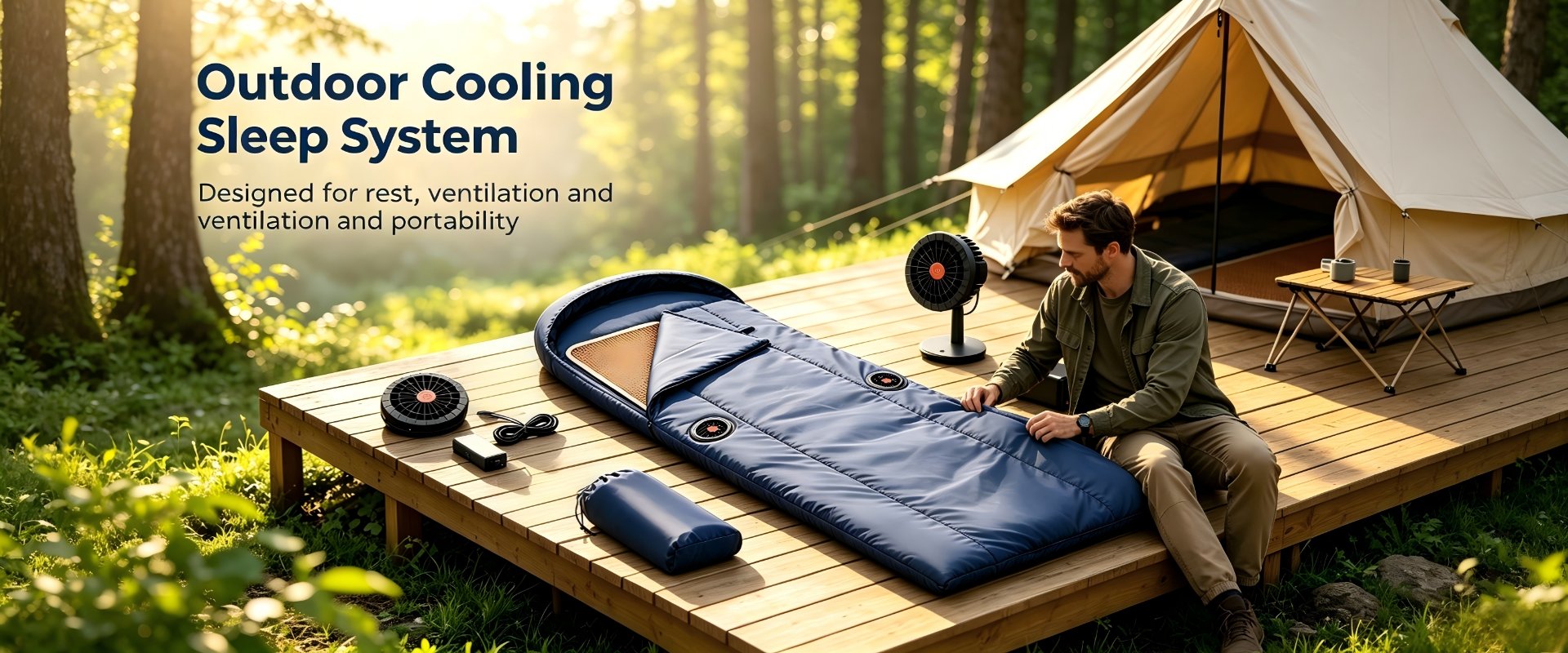 Outdoor Cooling Sleep System banner