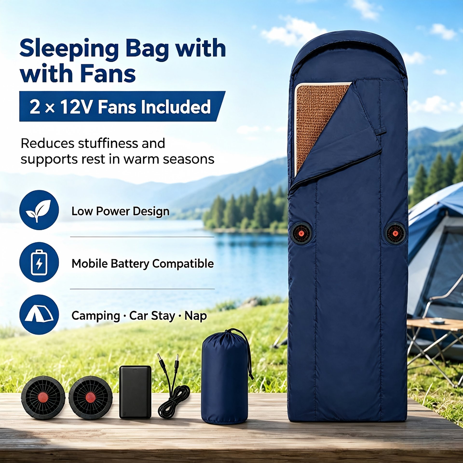 Air-Conditioned Sleeping Bag