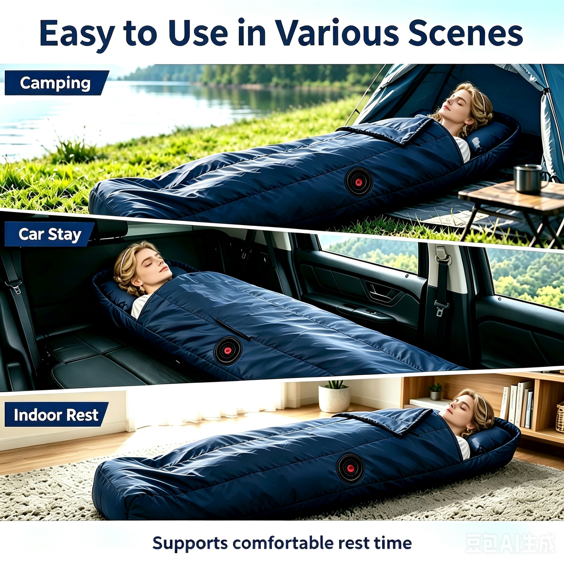 XUYADI sleeping bag use scenarios